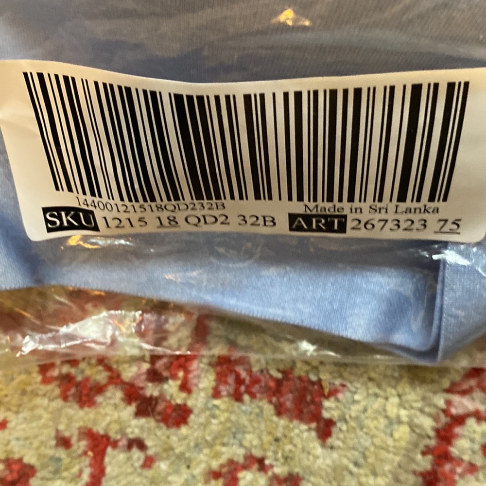 Lot of 3 NWT PINK Victoria's- Gray, Tan, Blue bras sz 32b - Picture 4 of 4